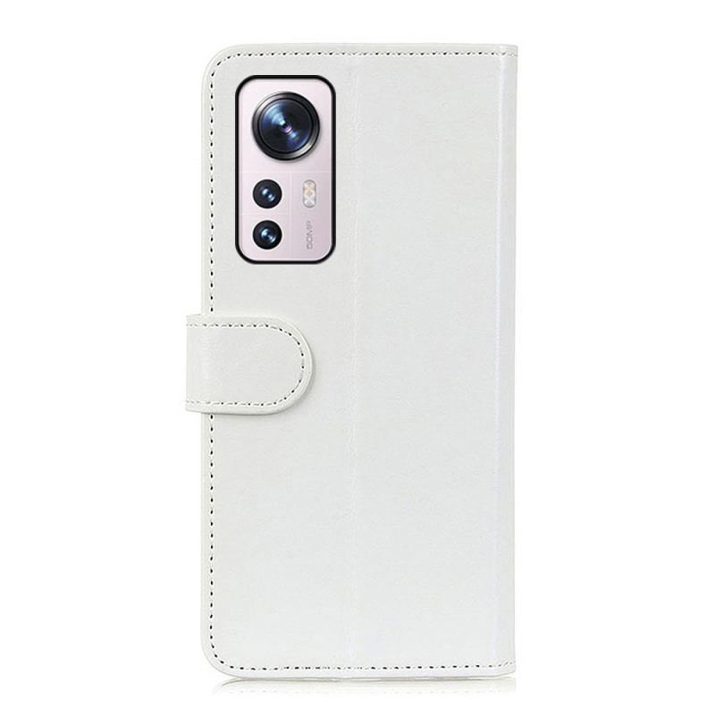 Capa Flip Para Xiaomi 12 / 12X Frozen Finesse