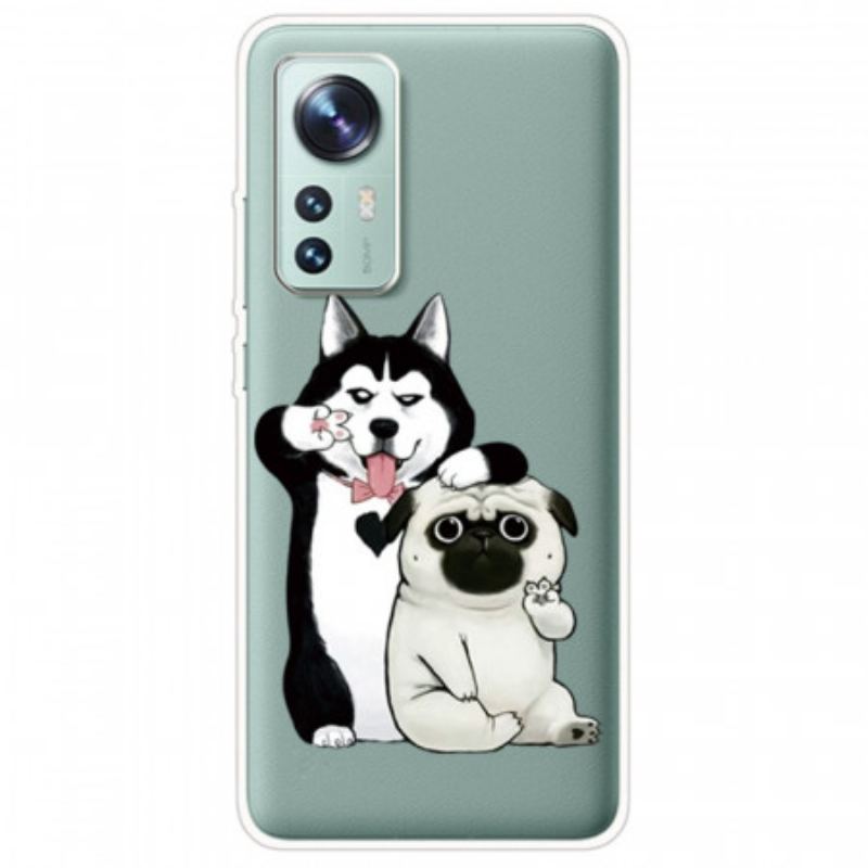 Capa Para Xiaomi 12 / 12X Cachorros Engraçados