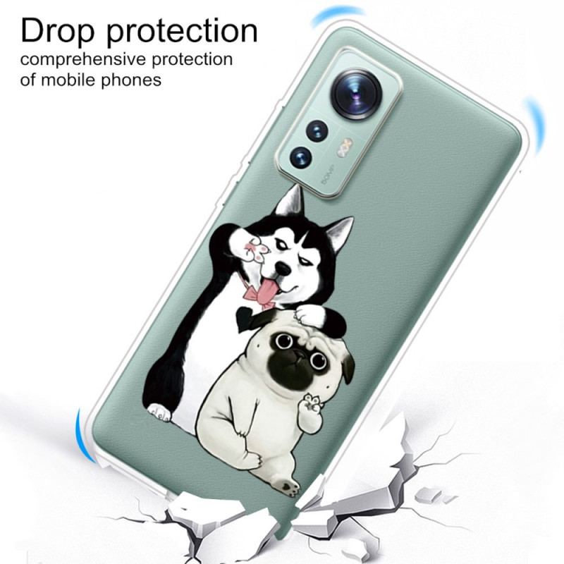 Capa Para Xiaomi 12 / 12X Cachorros Engraçados