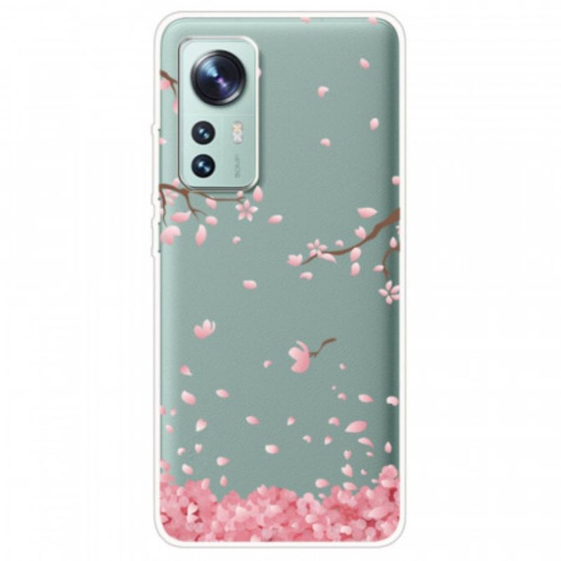 Capa Para Xiaomi 12 / 12X Chuva De Flores