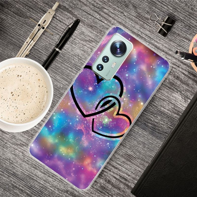 Capa Para Xiaomi 12 / 12X Corações Acorrentados