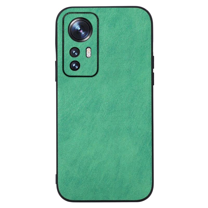 Capa Para Xiaomi 12 / 12X Elegância Efeito Couro