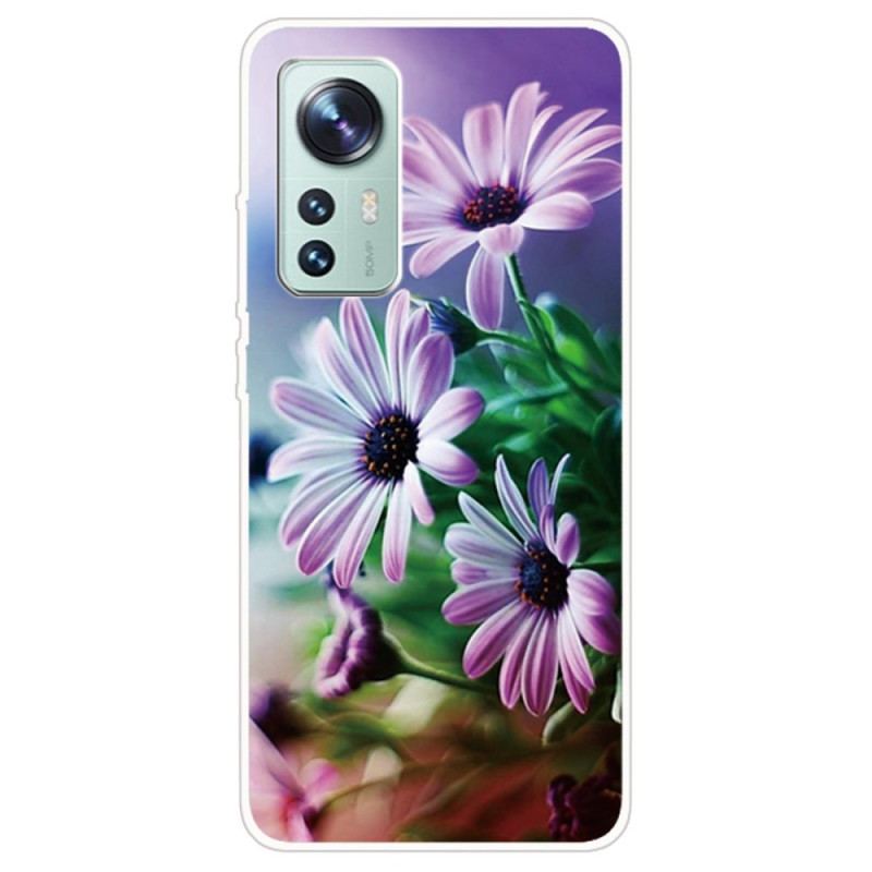 Capa Para Xiaomi 12 / 12X Flores Realistas