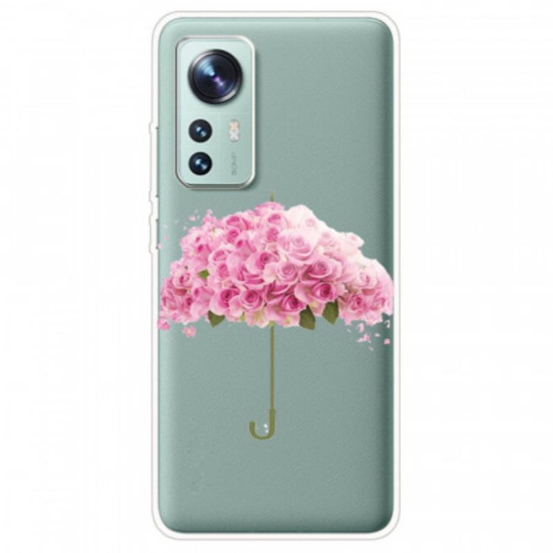 Capa Para Xiaomi 12 / 12X Guarda-chuva Floral