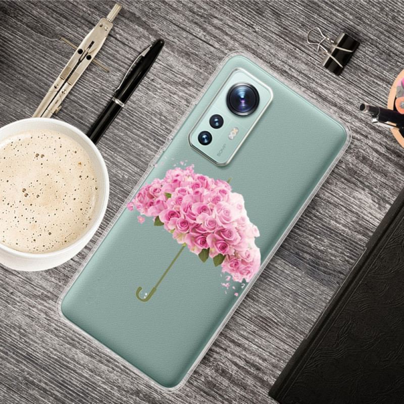 Capa Para Xiaomi 12 / 12X Guarda-chuva Floral