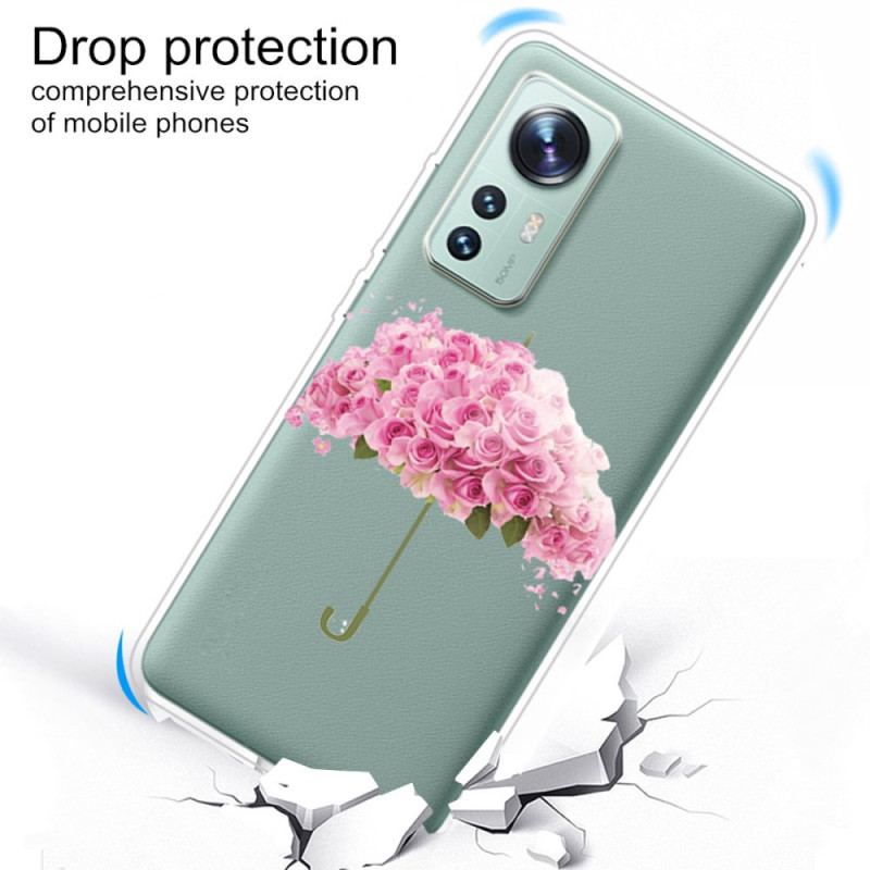 Capa Para Xiaomi 12 / 12X Guarda-chuva Floral