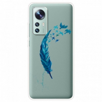 Capa Para Xiaomi 12 / 12X Linda Pena Azul