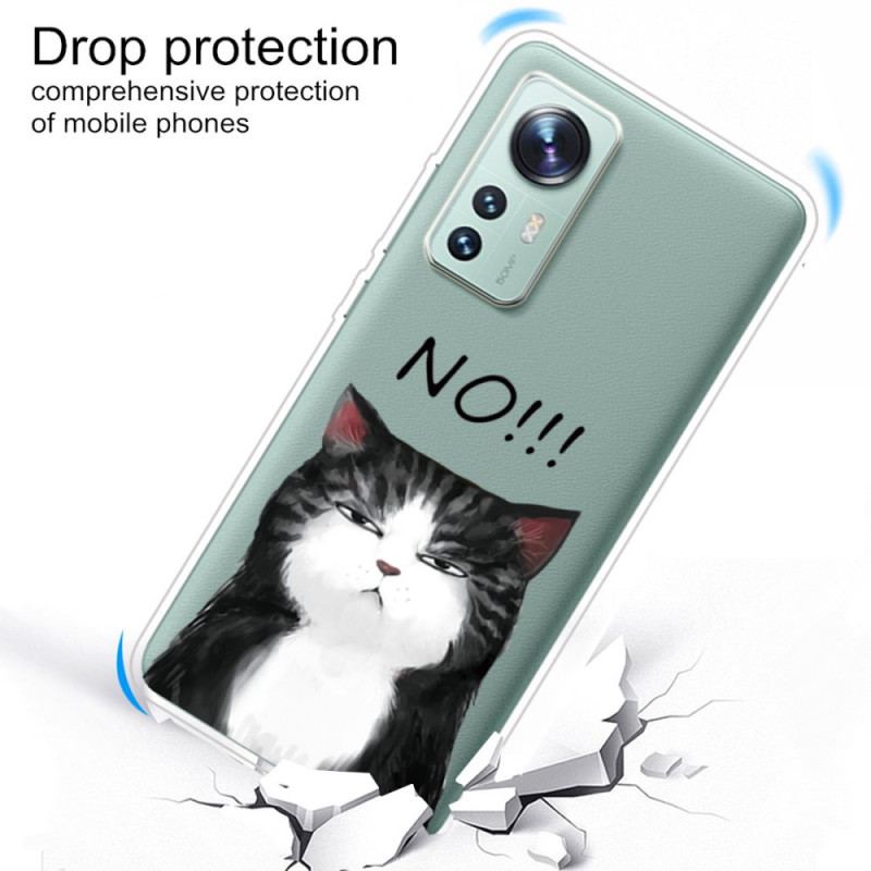 Capa Para Xiaomi 12 / 12X O Gato Que Diz Não