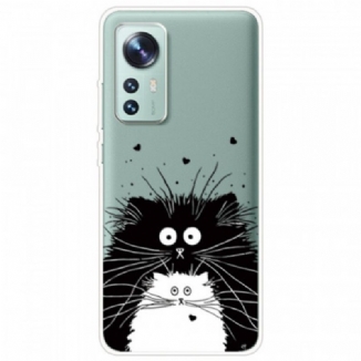 Capa Para Xiaomi 12 / 12X Olha Os Gatos