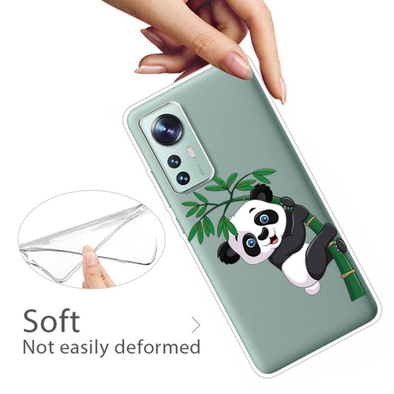 Capa Para Xiaomi 12 / 12X Panda Em Bambu