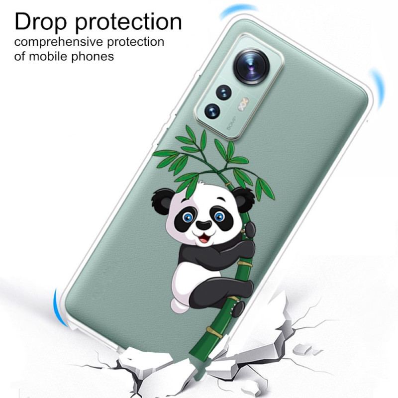 Capa Para Xiaomi 12 / 12X Panda Em Bambu