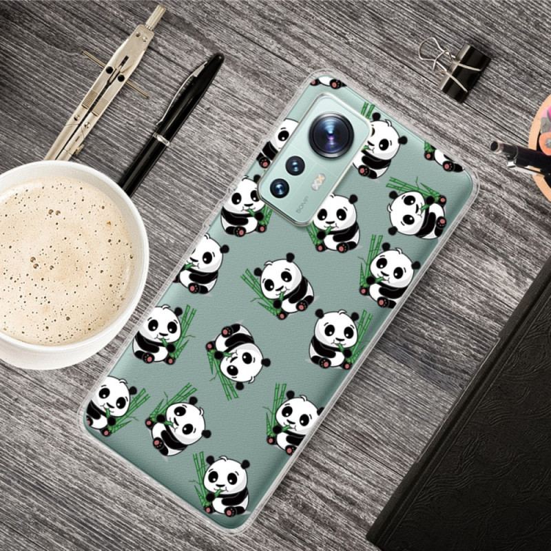 Capa Para Xiaomi 12 / 12X Pequenos Pandas