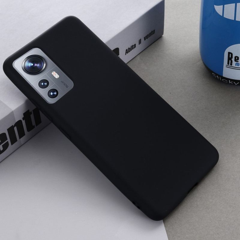 Capa Para Xiaomi 12 / 12X Silicone Líquido Com Cordão