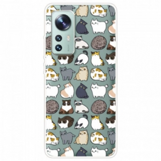 Capa Para Xiaomi 12 / 12X Top Cats