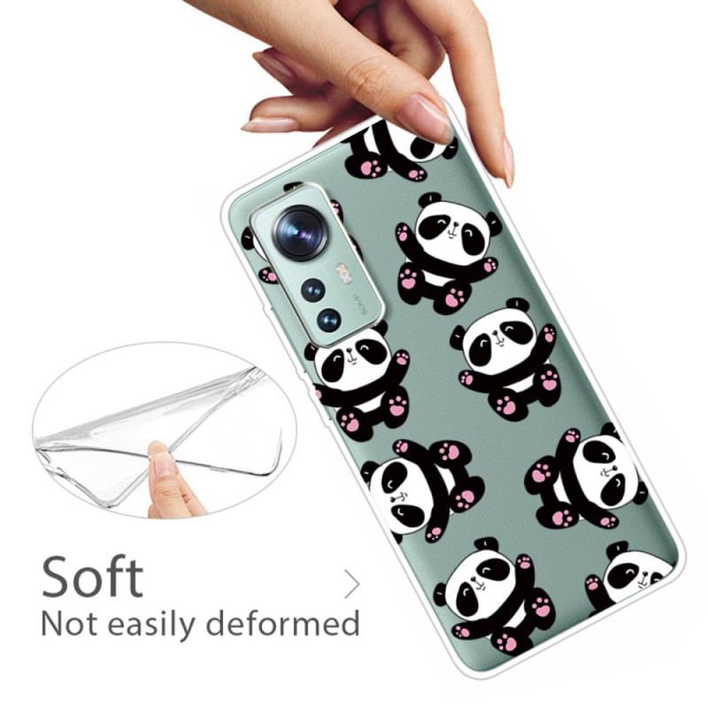 Capa Para Xiaomi 12 / 12X Top Pandas Divertidos