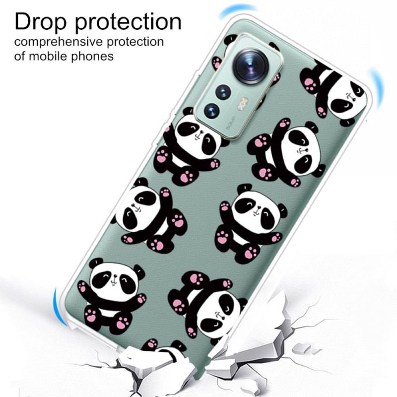 Capa Para Xiaomi 12 / 12X Top Pandas Divertidos