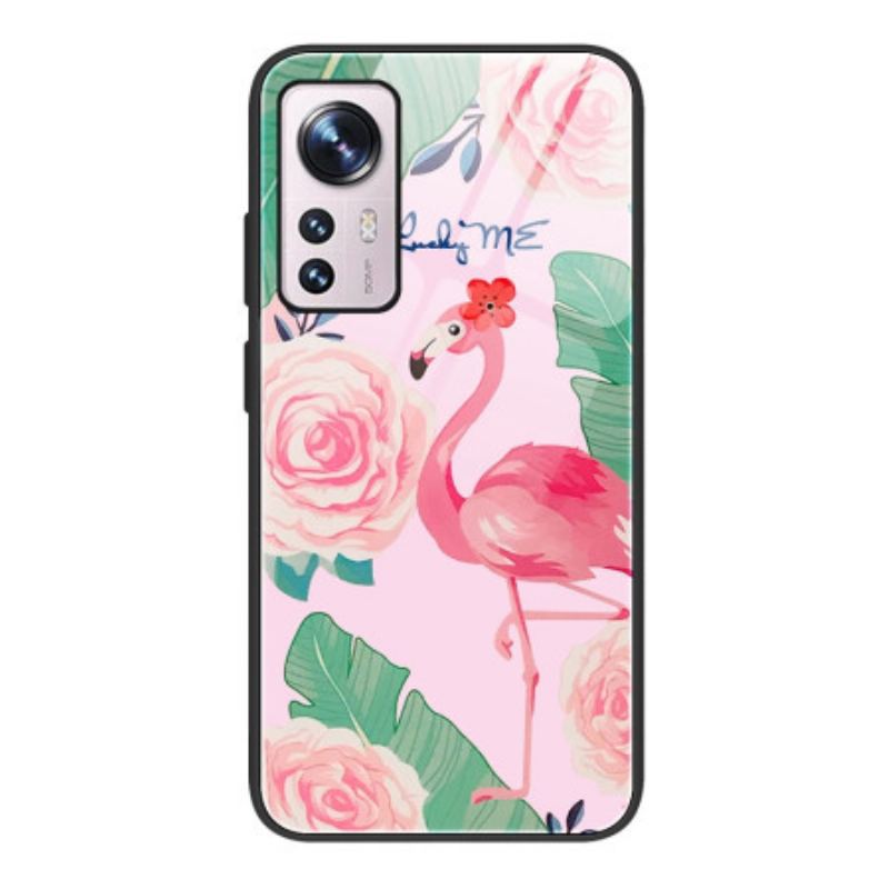 Capa Para Xiaomi 12 / 12X Vidro Temperado Flamingo