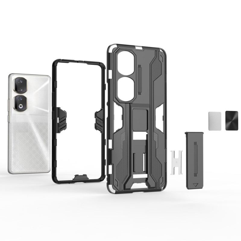 Capa De Celular Para Honor 90 Pro Suporte Vertical E Horizontal Removível