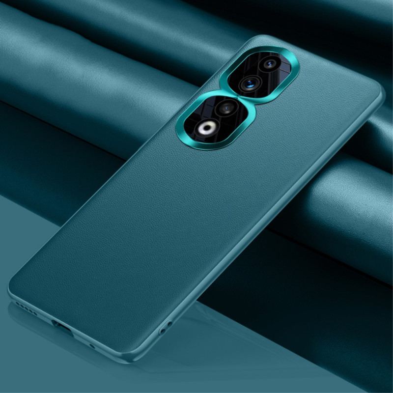 Capa Para Honor 90 Pro Imitação De Couro