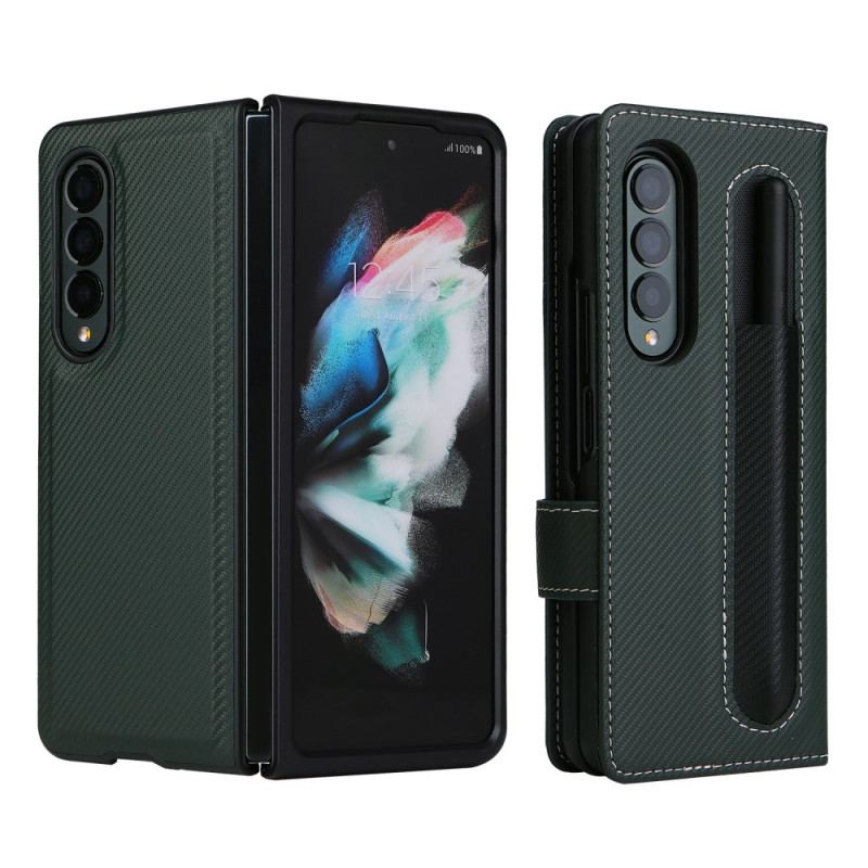 Capa Capa Flip Para Samsung Galaxy Z Fold 3 5G Destacável