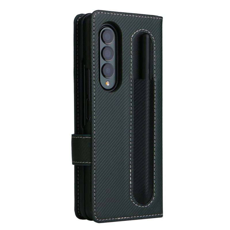 Capa Capa Flip Para Samsung Galaxy Z Fold 3 5G Destacável