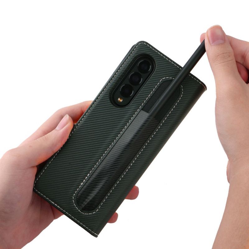 Capa Capa Flip Para Samsung Galaxy Z Fold 3 5G Destacável