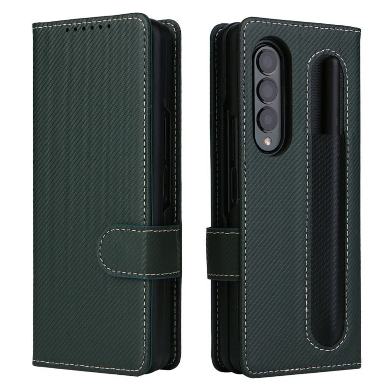 Capa Capa Flip Para Samsung Galaxy Z Fold 3 5G Destacável