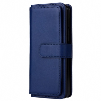 Capa Folio Para Samsung Galaxy Z Fold 3 5G Porta-moedas Empresarial Multifuncional