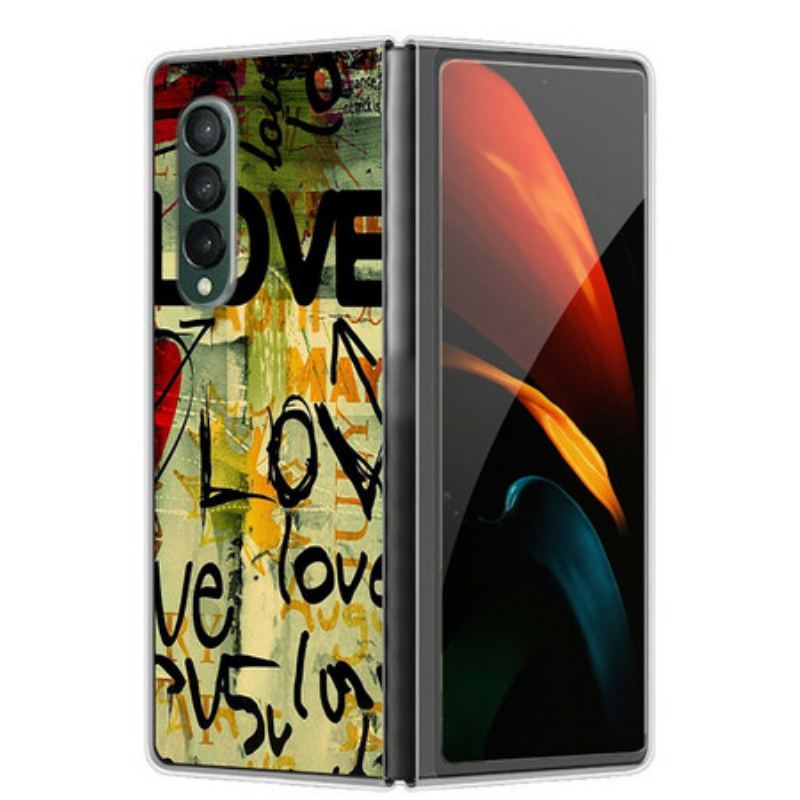 Capa Para Samsung Galaxy Z Fold 3 5G Amor E Amor