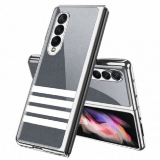 Capa Para Samsung Galaxy Z Fold 3 5G Barras De Vidro Temperado Gkk