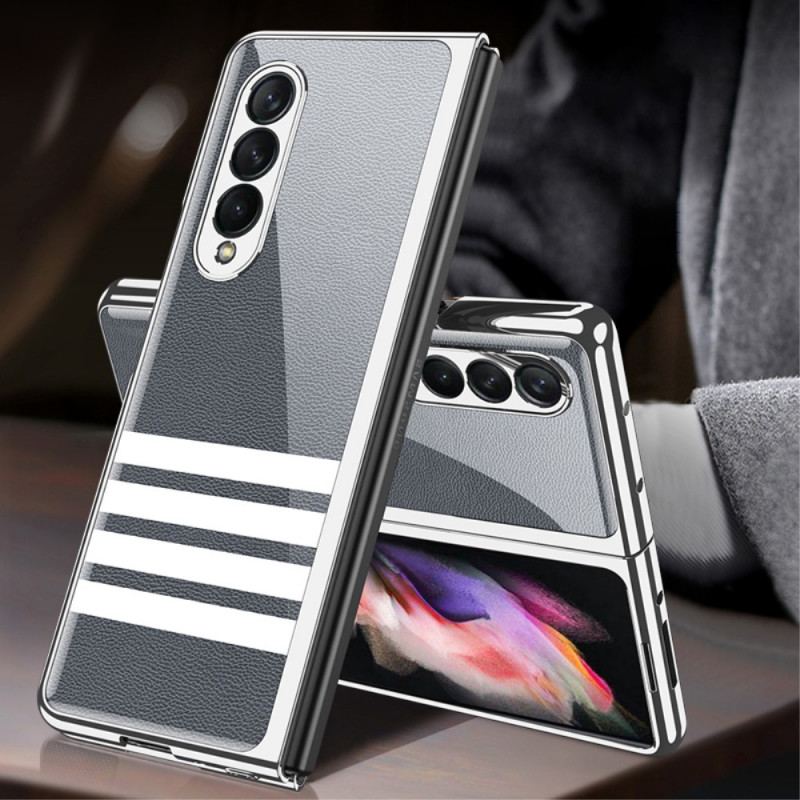 Capa Para Samsung Galaxy Z Fold 3 5G Barras De Vidro Temperado Gkk