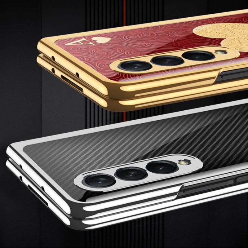 Capa Para Samsung Galaxy Z Fold 3 5G Barras De Vidro Temperado Gkk