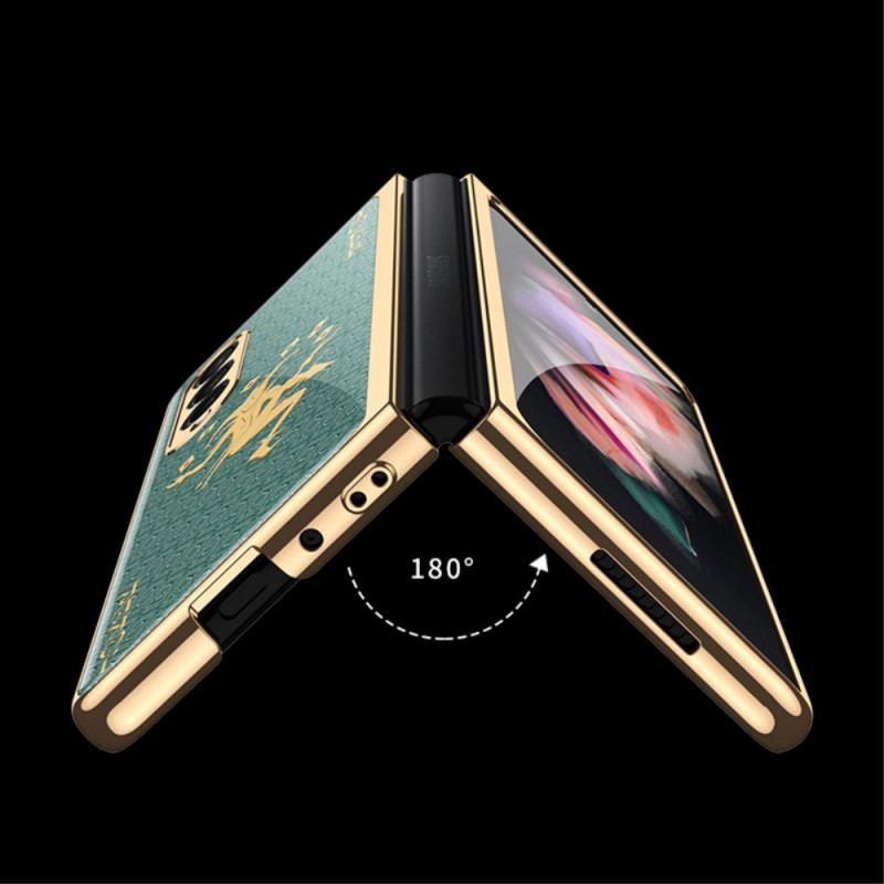 Capa Para Samsung Galaxy Z Fold 3 5G Barras De Vidro Temperado Gkk