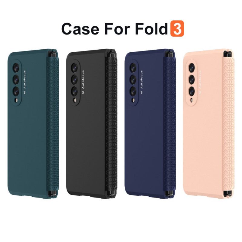 Capa Para Samsung Galaxy Z Fold 3 5G Com Protetor De Tela E Dobradiça