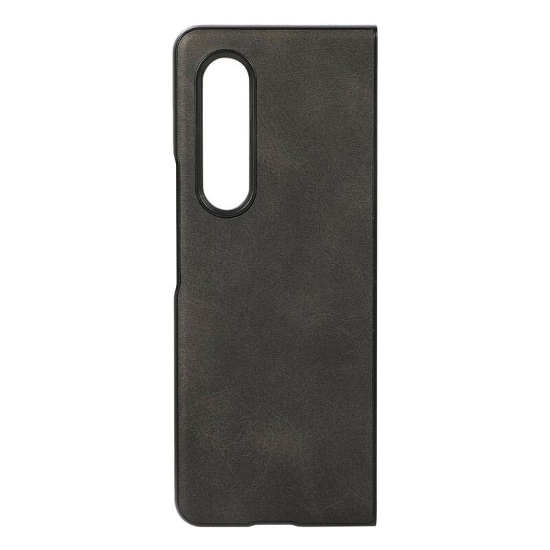 Capa Para Samsung Galaxy Z Fold 3 5G Couro Sintético