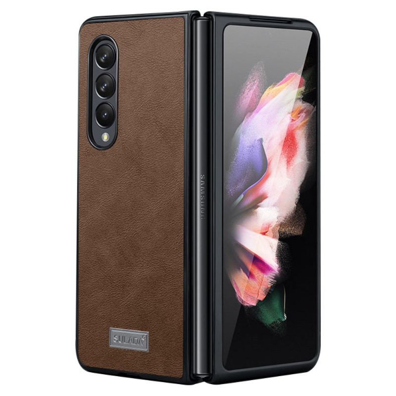 Capa Para Samsung Galaxy Z Fold 3 5G Couro Sintético Sulada