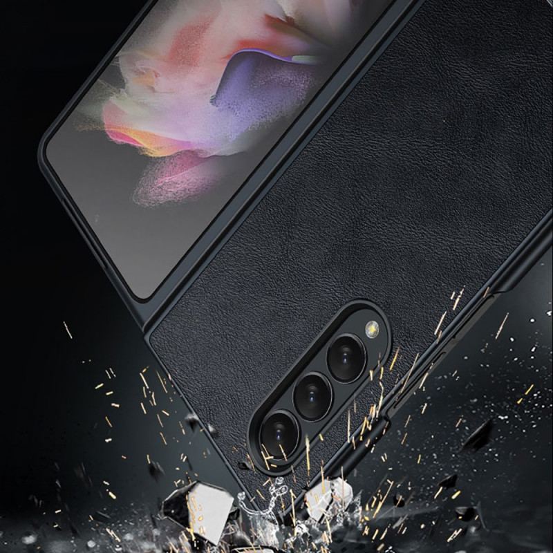 Capa Para Samsung Galaxy Z Fold 3 5G Couro Sintético Sulada