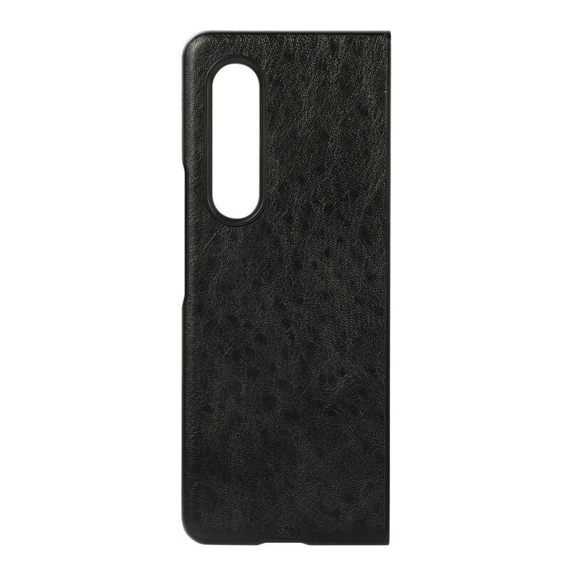 Capa Para Samsung Galaxy Z Fold 3 5G Couro Sintético Texturizado