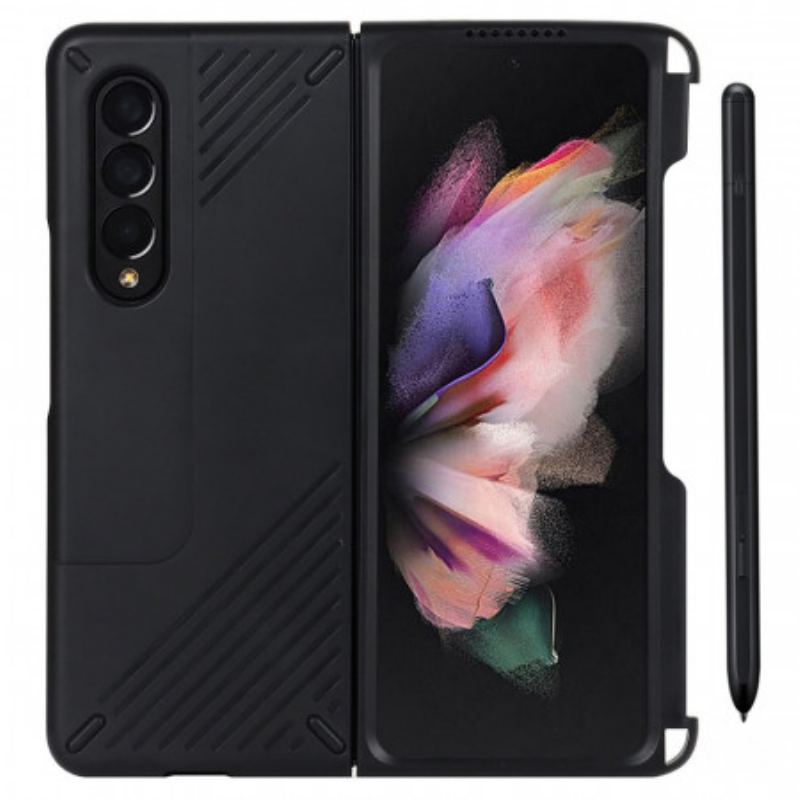 Capa Para Samsung Galaxy Z Fold 3 5G Design De Suporte De Caneta