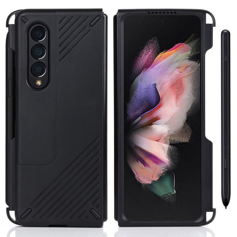 Capa Para Samsung Galaxy Z Fold 3 5G Design De Suporte De Caneta