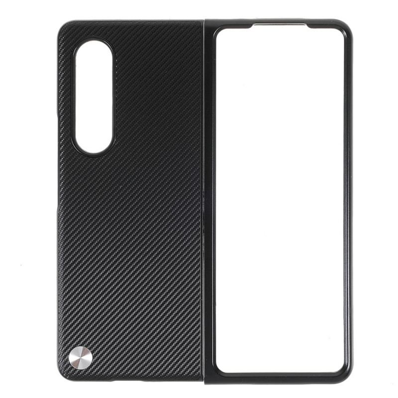 Capa Para Samsung Galaxy Z Fold 3 5G Fibra De Carbono X-level