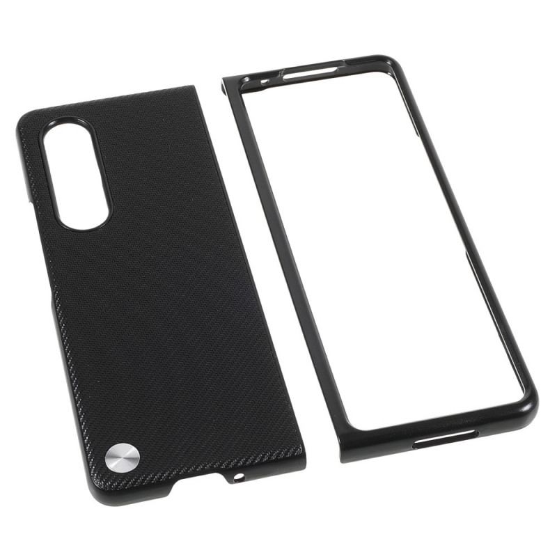 Capa Para Samsung Galaxy Z Fold 3 5G Fibra De Carbono X-level