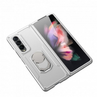 Capa Para Samsung Galaxy Z Fold 3 5G Híbrido Com Suporte De Anel Gkk