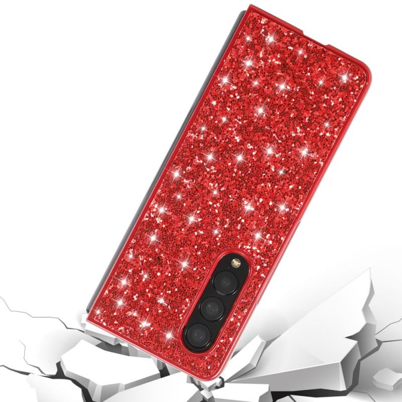 Capa Para Samsung Galaxy Z Fold 3 5G Lantejoulas