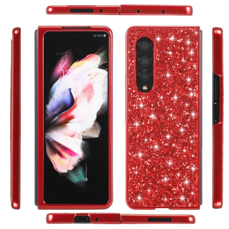 Capa Para Samsung Galaxy Z Fold 3 5G Lantejoulas