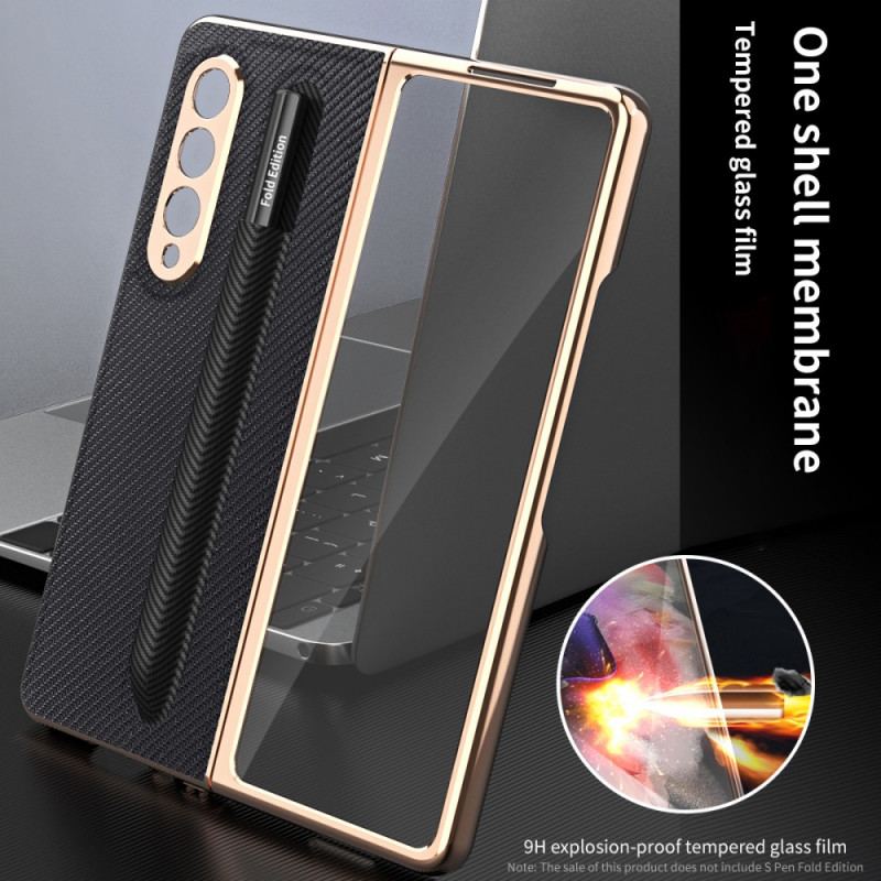 Capa Para Samsung Galaxy Z Fold 3 5G Capa Proteção Protetor De Tela E Suporte Para Caneta