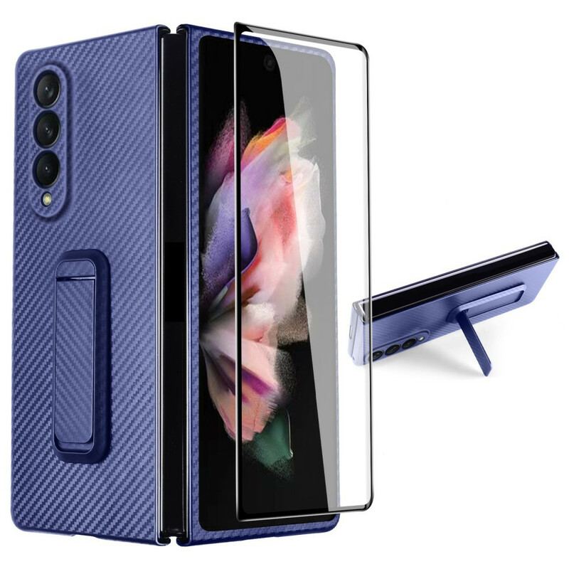 Capa Para Samsung Galaxy Z Fold 3 5G Capa Proteção Suporte E Protetor De Tela