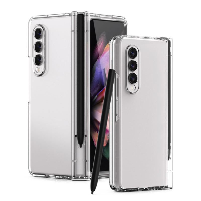 Capa Para Samsung Galaxy Z Fold 3 5G Protetor De Tela E Suporte Para Caneta