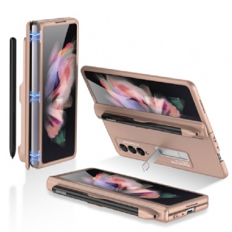 Capa Para Samsung Galaxy Z Fold 3 5G Suporte De Plástico E Suporte Para Caneta Gkk