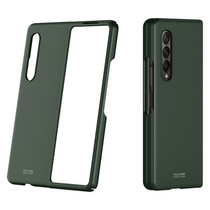 Capa Para Samsung Galaxy Z Fold 3 5G Toque De Pele